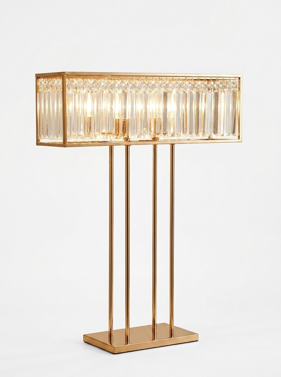 Crystal Drop Table Lantern