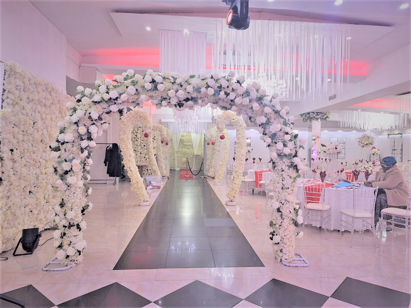 Ivory Rose Archway