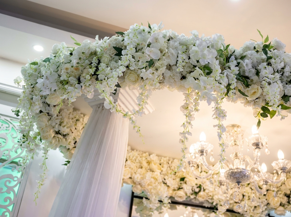 Ivory Bloom Archway