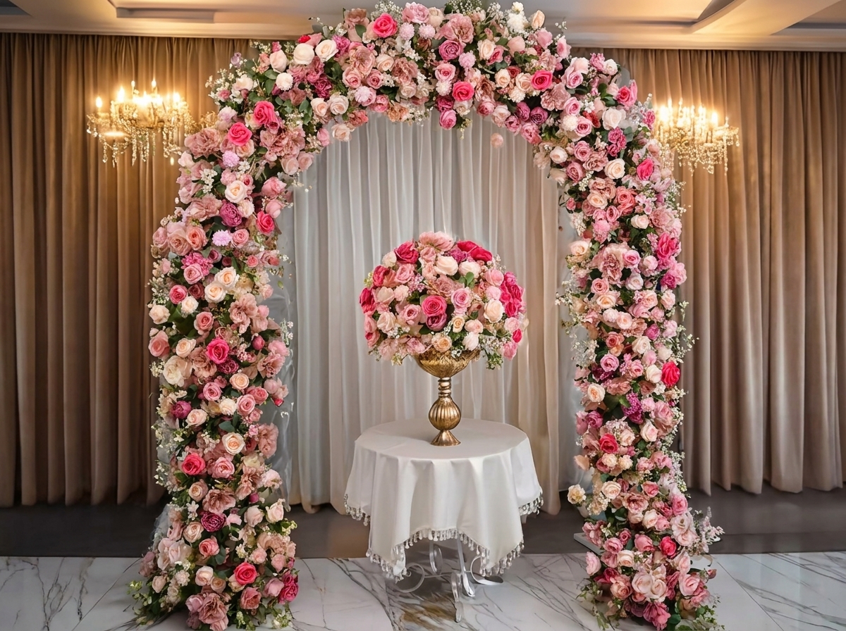 Pink Blossom Fairytale Archway