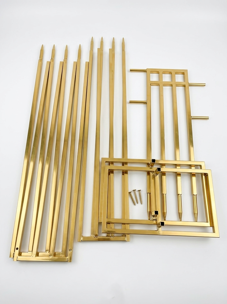 Modular Gold Arch Components