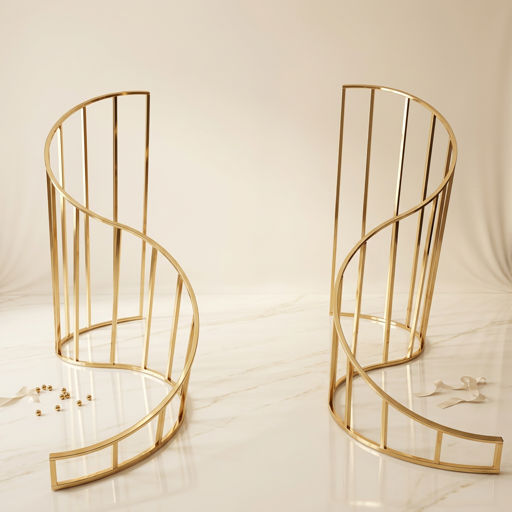Sculptural Spiral Arches